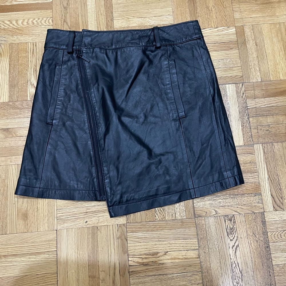 Dion lee leather skirt size 8